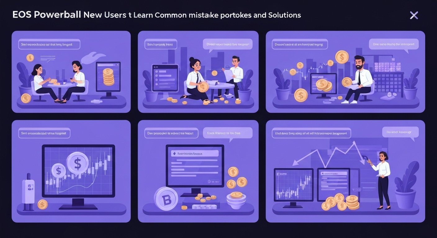 이오스 파워볼 신규 유저가 자주 하는 실수와 해결법｜효율적인 베팅 전략 수립법